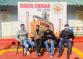 DEBATE SESSION ON TOPIC CINEMA IN HANDWARA AT CHINAR RADIO STATION, MAZBUG
