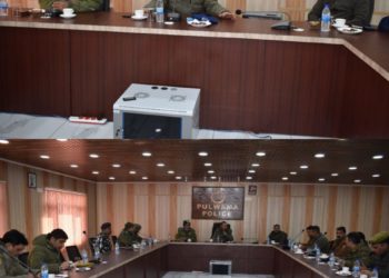 SSP Pulwama chairs security review meeting in view of Republic Day-2023