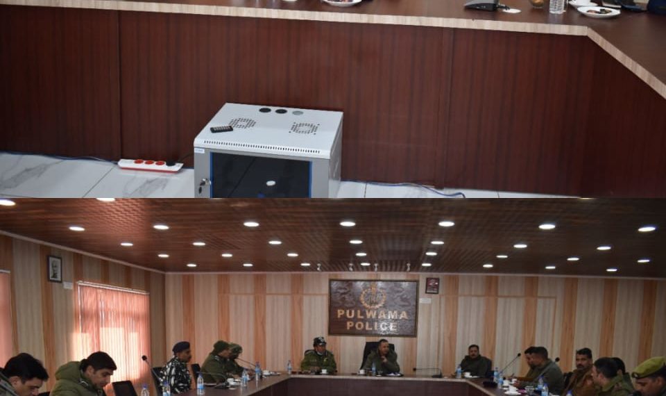 SSP Pulwama chairs security review meeting in view of Republic Day-2023