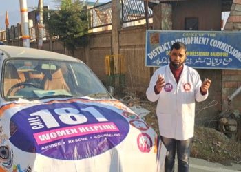 Women Helpline-181 starts road show awareness drive at Bandipora