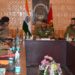 SSP Baramulla chaired introductory meeting with SDPOs, IC PCs, SHOs and DOs of district Baramulla at Conference Hall DPL