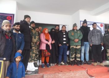 MEGA MEDICAL CAMP ORGANISED BY BSF IN MAWER NAUGAM HANDWARA