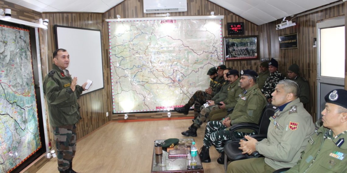 Joint Intelligence and Operational Conference held at Ganderbal