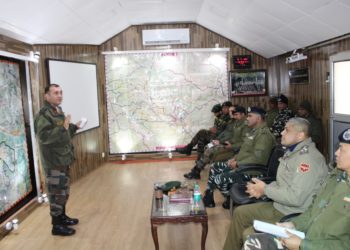 Joint Intelligence and Operational Conference held at Ganderbal  