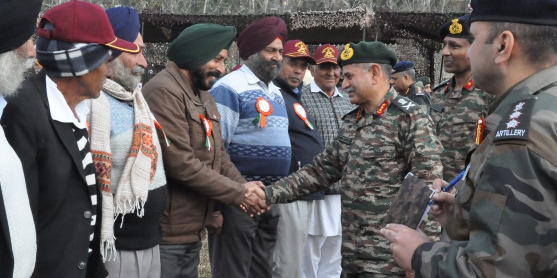 Northern Comd Army conducted Veterans Rally at Rajouri