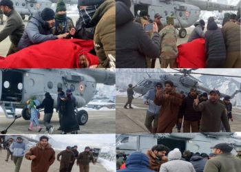 بھاری برف باری کے بعد کرناہ کپوارہ شاہراہ بند حاملہ خاتون کو علاج ومعالجہ کےلئے وادی منتقل کیا لوگوں نے ڈی سی کپوارہ کی کوششوں کو سراہا