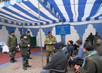75 Bn ,under the aegis of Srinagar sector, CRPF organised a free medical camp at Indra Nagar,