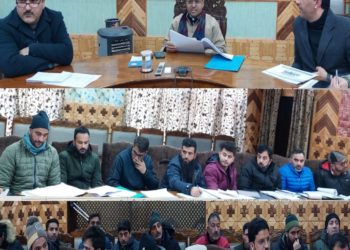 DC Kupwara reviews progress of RDD  works  Gave timelines for completion of works 