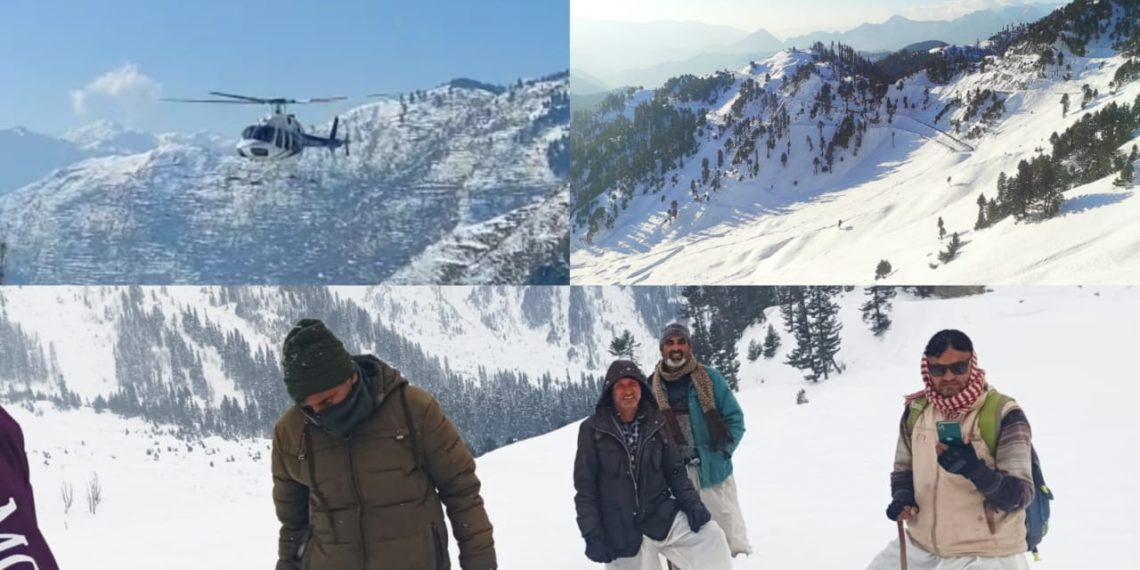 Chopper service started for Karnah 55 passengers including 7 critical patients airlifted from Karnah to kupwara and kupwara to karnah. Electricity supply restored.