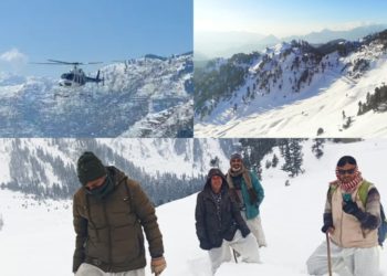 Chopper service started for Karnah 55 passengers including 7 critical patients airlifted from Karnah to kupwara and kupwara to karnah. Electricity supply restored.