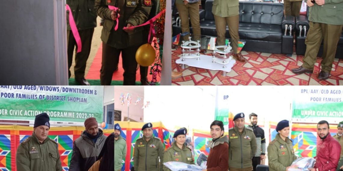 SSP Shopian distributes stationary items, sewing machines among needy 