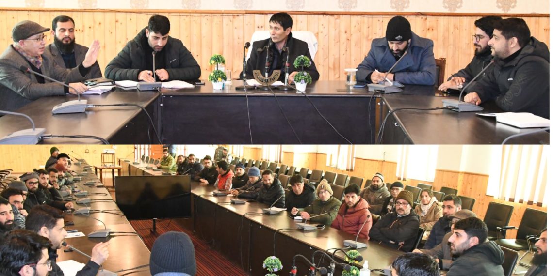 District Admin holds interaction with media persons