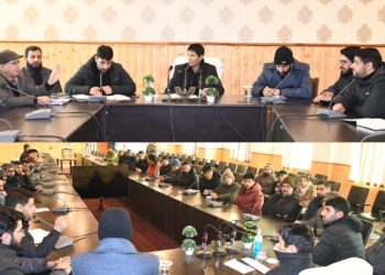 District Admin holds interaction with media persons