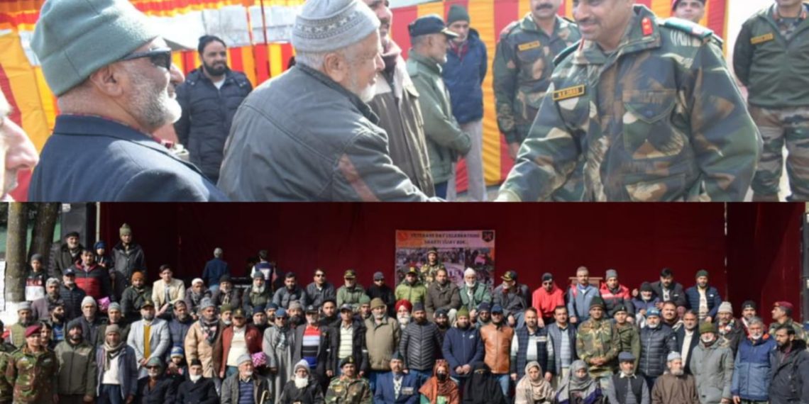 7TH ARMED FORCES VETERANS DAY CELEBRATED AT CHHAMKOTE ON 18 JAN 2023.