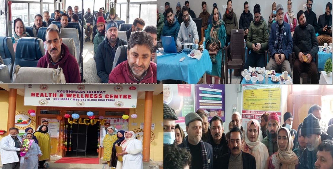 ضلع انتظامیہ کپوارہ نے ڈی ڈی سیز، بی ڈی سیز کے لیے دورے کا اہتمام کیا