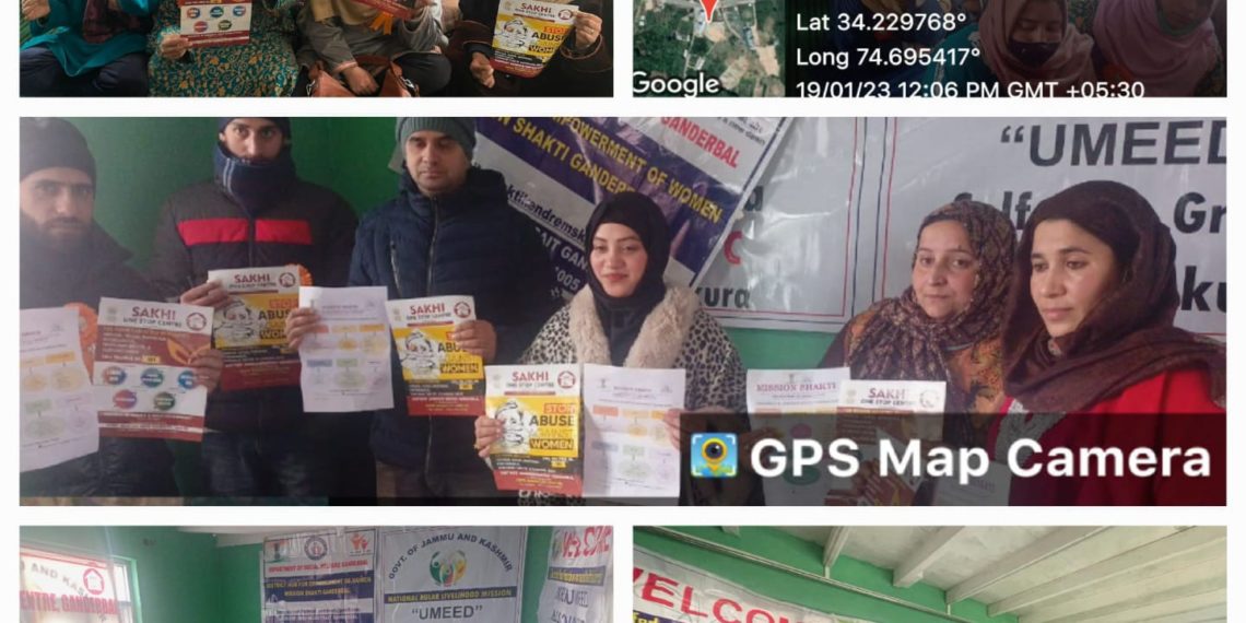 DHEW Ganderbal conducts awareness camp at Badampora