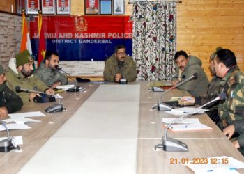 GANDERBAL POLICE ORGANIZED TWO DAYS WORKSHOP ON IMPROVEMENT OF INVESTIGATION OF NDPS CASES AT DPO GANDERBAL