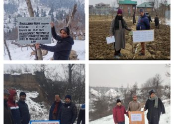 Anti-encroachment drive: 4200 Kanals of State/ Kahcharai land retrieved in 3 days at Anantnag