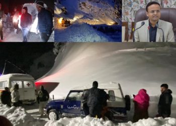 کرناہ انتظامیہ نے ناممکن کو ممکن بنایا برف وباراں کے بیچ نائٹ آپریشن کر کے دو لاشیں کرناہ پہنچائی جبکہ مریض کو سرینگر منتقل کیا