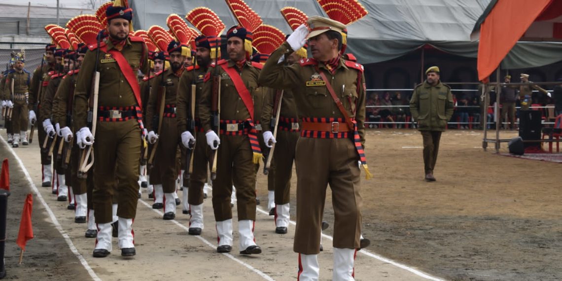 Full Dress Rehearsal for Republic Day Parade-2023 held in Baramulla
