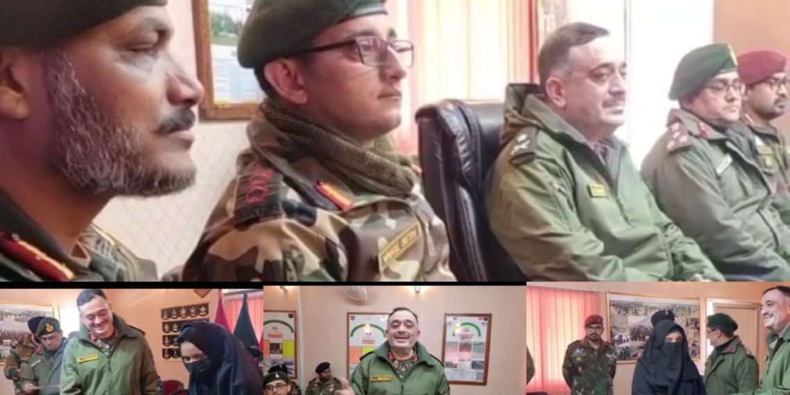 ‘KUPWARA SUPER 50’ ONLINE COACHING STARTED BY INDIAN ARMY IN TREHGAM-STUDENTS FELICITATED BY GOC, VAJR DIVISION