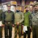 DIG CKR Srinagar felicitates various Police officers for bravery act