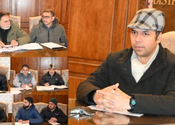 DC Kulgam reviews physical/ financial status of NABARD projects in R&B Sector