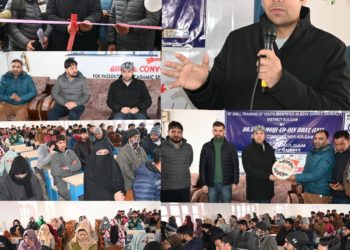 DC Kulgam inaugurates Skill Training programme for 180 youth under SANKALP