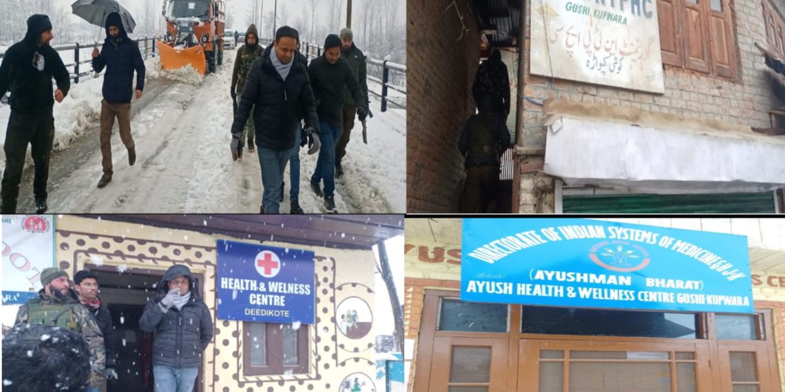 DC Kupwara pays surprise visit of PHC Gushi