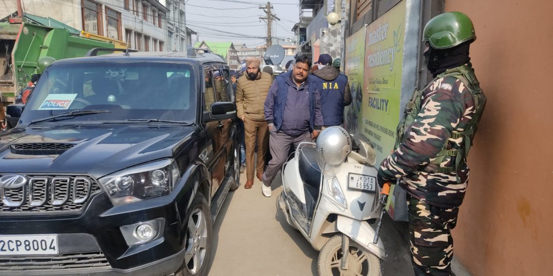Day after Court directions, NIA attaches APHC office at Rajbag, Sgr