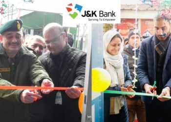 J&K Bank commissions ATM in Kupwara, CRM at TP Anantnag 