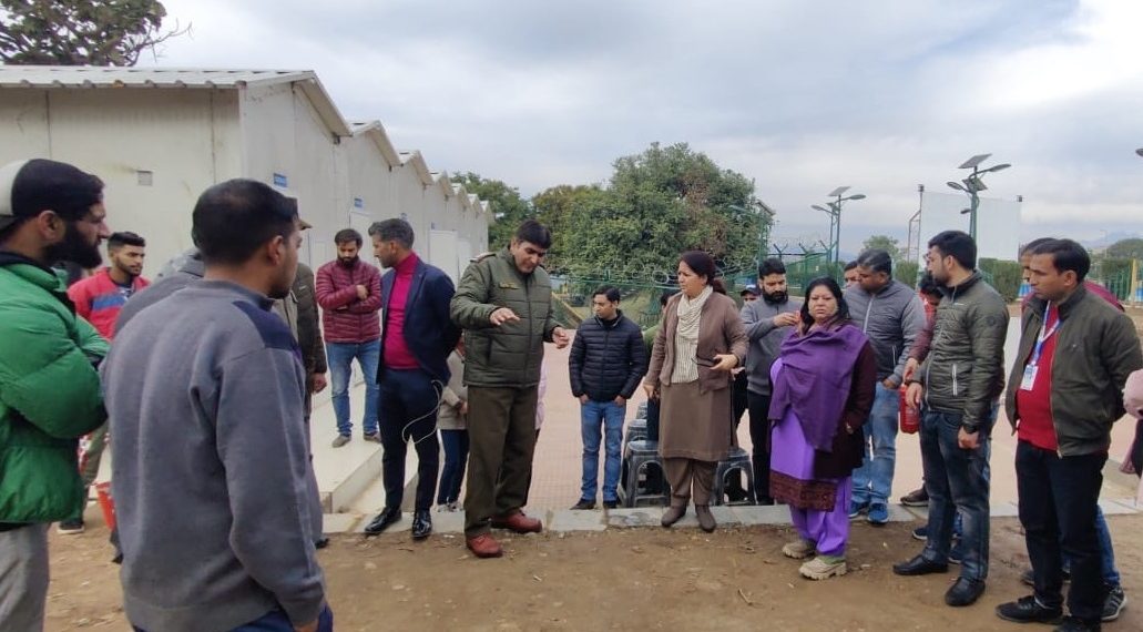 JKRLM conducts a daylong session on ‘Fire & Safety’ ahead of “SARAS Ajeevika” Fair