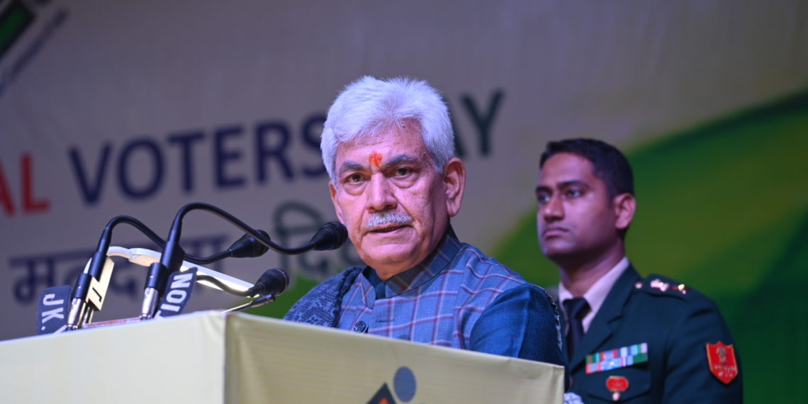 Lt Governor graces National Voters’ Day Celebrations