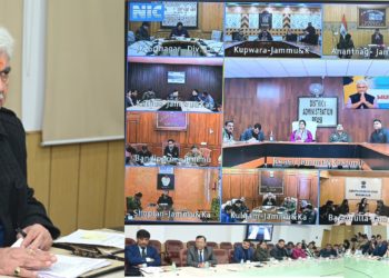 “LG’s Mulaqaat”  Lt Governor interacts with people, addresses their grievances during Live Public Grievance Hearing