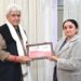 Dr Sandhya Purecha, Chair, W20 India meets Lt Governor
