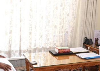 Member Parliament; Chief Post Master General J&K Circle meet Lt Governor