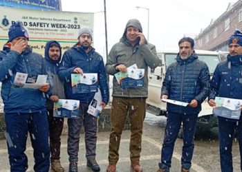 Road Safety Week: MVD Anantnag organizes one day Seminar on Road Safety 