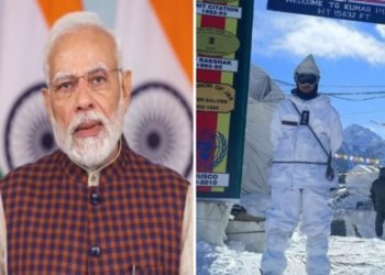 PM Modi applauds as Capt Shiva Chauhan becomes first woman officer to be deployed at highest battlefield of Siachen
