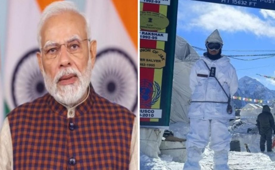 PM Modi applauds as Capt Shiva Chauhan becomes first woman officer to be deployed at highest battlefield of Siachen