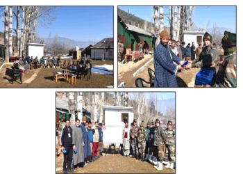 ‘Chai Pe Charcha’ was organised by Indian Army at Panzgam Garrison. 