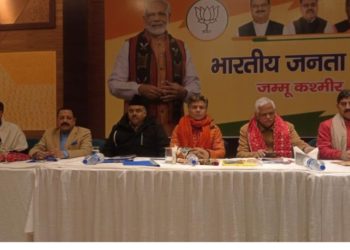 Top BJP leader asks J&K unit to switch to election mode