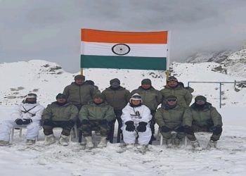 At an altitude of around 15,600 feet in Siachen  Captain Shiva Chauhan has become the first woman officer to be deployed there