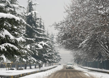 Fresh snowfall in Kashmir, more forecast for 24 hours