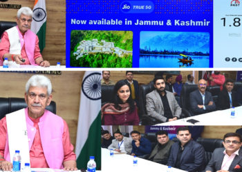 Lt Governor launches Jio True 5G Services for J&K