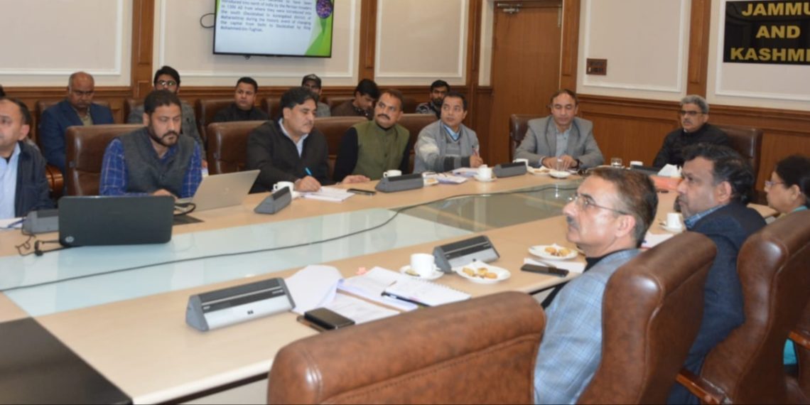 Dulloo reviews progress on GI tagging of agriculture products of J&K