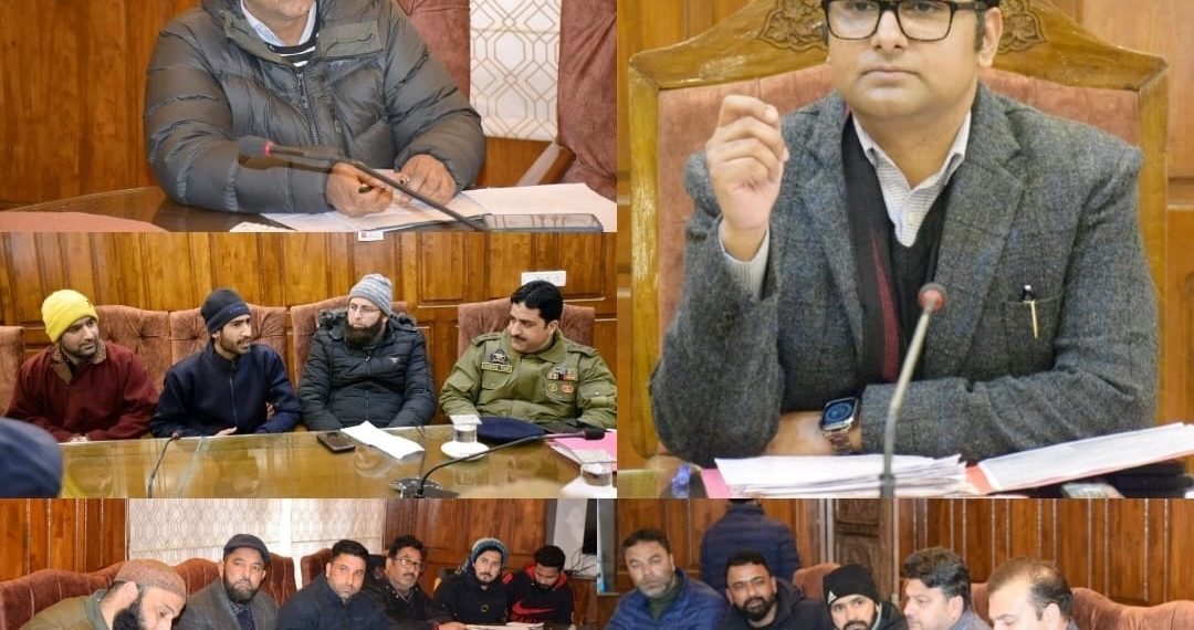 Preparations for Shab-I-Meraj & Maha Shivratri festivals reviewed at Anantnag 