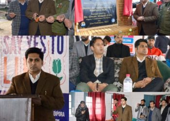 DC B’pora inaugurates first Drug De-addiction Centre at B’pora 