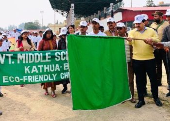 DC Kathua flags-off Nasha Mukt awareness rally 