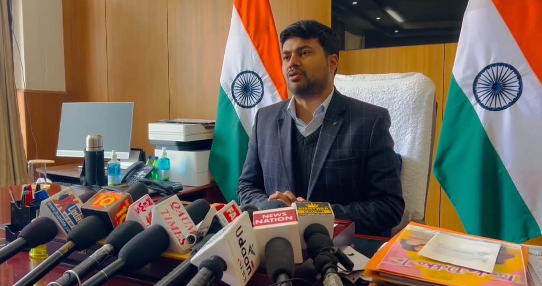 DC Kishtwar briefs press about rollout of Property Tax within municipal limits