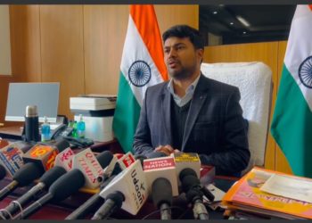 DC Kishtwar briefs press about rollout of Property Tax within municipal limits